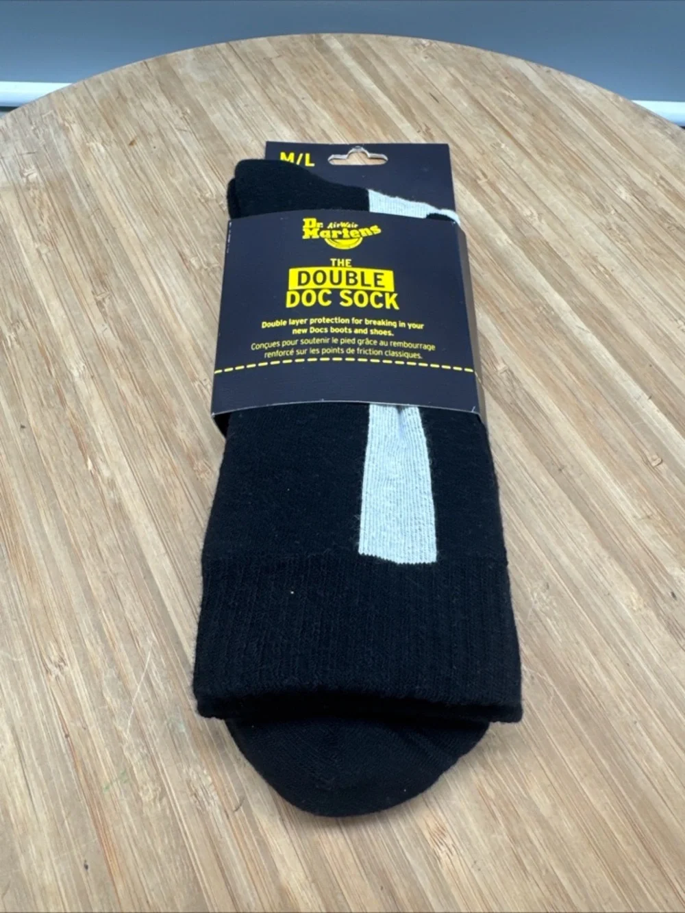 Dr‎ Martens Double Doc Sock Unisex OML Stripe Cotton Blend New